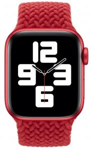Фото: Ремінець HiC for Apple Watch 41/40/38mm - Braided Solo Loop PRODUCT RED - Size S № 2 | KTC