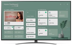 Телевізор LED LG 75NANO916PA (Smart TV, Wi-Fi, 3840x2160)