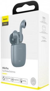 Гарнітура Baseus Encok W04 Pro Grey (NGW04P-0G)