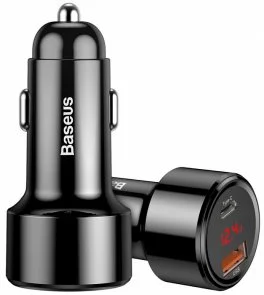 Фото: Автомобільний зарядний пристрій Baseus Magic Series Black (CCMLC20C-01) № 3 | KTC