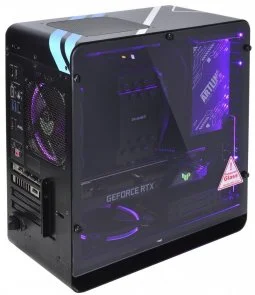 Фото: Персональний комп'ютер ARTLINE Overlord DRAGON (DRAGONv38CB) - AMD Ryzen 5 3600 / 32 ГБ DDR4 / HDD + SSD 1 ТБ + 480 ГБ / AMD / Radeon RX 6600 XT, 8 ГБ / 750 Вт № 4 | KTC
