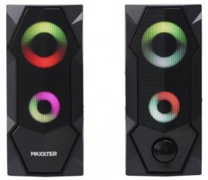 Колонки Maxxter CSP-U002RGB Black