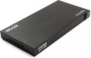 Сплітер PowerPlant HDMI 1x8 V2.0 3D 4K (CA912490 )