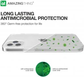 Фото: Чохол AMAZINGthing for iPhone 12/12 Pro - Crystal Clear (IPHONE61CC) № 6 | KTC