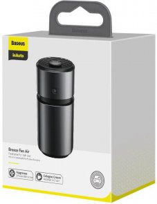 Автомобільний освіжувач повітря Baseus Breeze fan Air SUXUN-WF01 Black