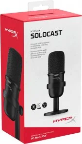 Фото: Мікрофон HyperX SoloCast ((4P5P8AA) (HMIS1X-XX-BK/G)) № 7 | KTC
