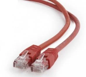 Фото: Патч-корд Cablexpert UTP RJ45 Cat.6 2m Red (PP6U-2M/R) № 2 | KTC
