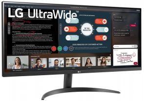 Монітор LG UltraWide 34WP500-B Black