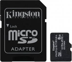 Фото: FLASH пам'ять Kingston C10 A1 pSLC Micro SDHC 8GB with adapter (SDCIT2/8GB) № 2 | KTC
