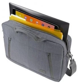 Фото: Сумка для ноутбука Case Logic Huxton Attache HUXA-213 Graphite (3204648) № 2 | KTC