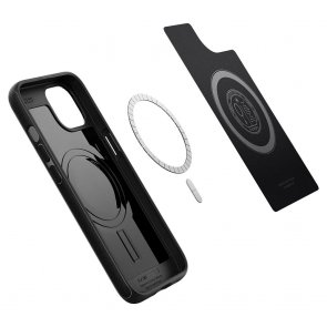 Чохол Spigen for iPhone 13 - Mag Armor Matte Black (ACS03546)