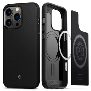 Чохол Spigen for iPhone 13 Pro - Mag Armor Matte Black (ACS03281)