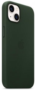 Чохол Apple for iPhone 13 - Leather Case with MagSafe Sequoia Green (MM173ZE/A)