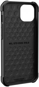 Чохол UAG for Apple iPhone 13 - Metropolis LT Kevlar Black (11317O113940)