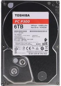 Фото: Жорсткий диск Toshiba P300 SATA III 6TB Retail (HDWD260EZSTA) № 2 | KTC