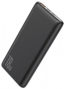 Батарея універсальна Baseus Bipow Quick Charge 10000mAh 18W Black (PPDML-01)