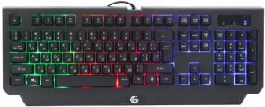 Клавіатура + миша + гарнітура + килимок Gembird GGS-UMGL4-01-UA USB Black