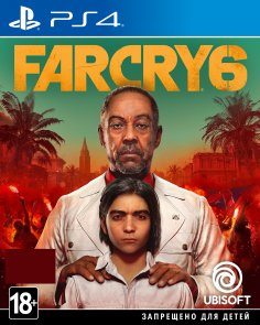 Гра Far Cry 6 [PS4, Russian version] Blu-Ray диск