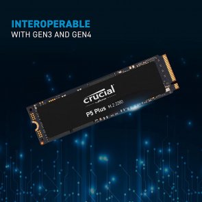 Твердотільний накопичувач Crucial P5 Plus 2280 PCIe 4x4 NVMe 500GB (CT500P5PSSD8)