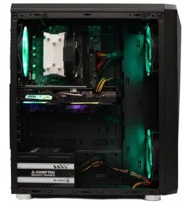 Фото: Персональний комп'ютер Cobra I14F.16.S9.166.078 - Intel Core i5 i5-10400F / 16 ГБ DDR4 / SATA 3 SSD 960 ГБ / Nvidia / GeForce GTX 1660, 6 ГБ / 500 Вт № 4 | KTC