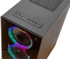 Фото: Персональний комп'ютер Cobra Advanced I11F.16.H1.58.2622 - Intel Core i3 i3-10100F / 16 ГБ DDR4 / SATA 3 HDD 1 ТБ / AMD / Radeon RX 580, 8 ГБ / 600 Вт № 4 | KTC