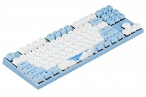 Фото: Клавіатура Varmilo VA87M Sea Melody Cherry MX Blue (VA87MC2W/WBPE7HR) № 4 | KTC