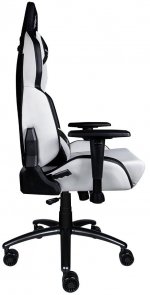 Крісло 1stPlayer DK2 Black/White (DK2 Black-White)