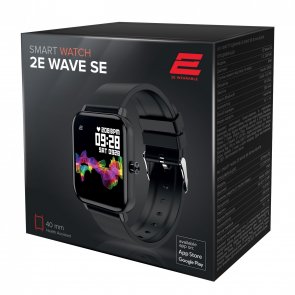 Смарт годинник 2E Wave SE 40mm Black (2E-CWW10BK)