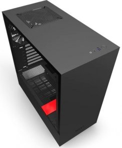 Корпус NZXT H510 Black/Red with window (CA-H510B-BR)