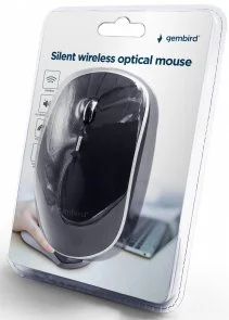 Фото: Миша Gembird MUSW-4BS-01 Wireless Black № 3 | KTC