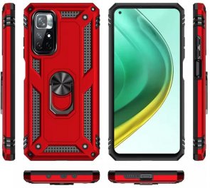 Чохол BeCover for Xiaomi Poco M4 Pro 5G - Military Red (707122)