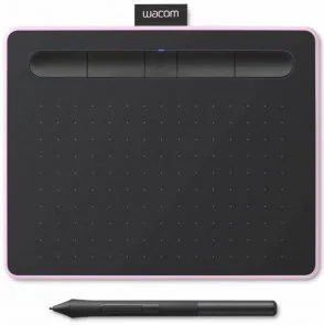 Фото: Графічний планшет Wacom Intuos S Bluetooth Pink (CTL-4100WLP-N) № 2 | KTC