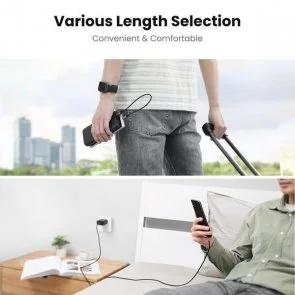 Фото: Кабель UGREEN US290 2.4A AM / Micro USB 1m Black (UGR-60146) № 3 | KTC