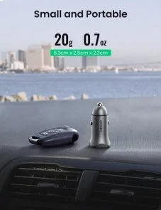 Фото: Автомобільний зарядний пристрій UGREEN CD130 20W Gray (UGR-30780) № 2 | KTC