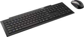 Фото: Комплект клавіатура+миша Rapoo 8210M Black № 3 | KTC