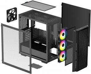 Корпус Deepcool CG540 Black with window