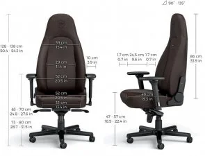 Фото: Крісло Noblechairs Icon Java Edition (NBL-ICN-PU-JED) № 8 | KTC
