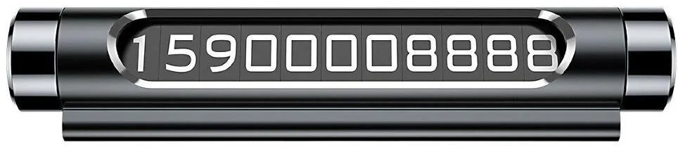 Фото: Тимчасова карта паркування Baseus Parking Number Plate Card (ACNUM-01) № 2 | KTC
