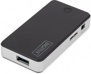 Фото: USB-хаб Digitus DA-70231 Black/Silver № 2 | KTC