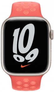 Ремінець Apple for Apple Watch 41mm - Nike Sport Band Magic Ember/Crimson Bliss - Regular (ML853)