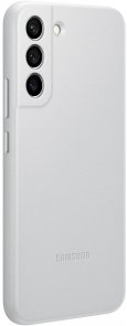 Чохол Samsung for Galaxy S22 Plus - Leather Cover Light Gray (EF-VS906LJEGRU)