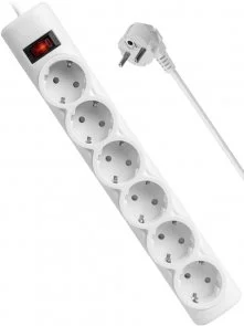 Фото: Мережевий фільтр Defender DFS 153 6/3m White (99490) № 2 | KTC