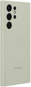 Чохол Samsung for Galaxy S22 Ultra - Silicone Cover Olive Green (EF-PS908TMEGRU)