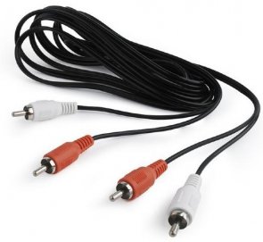 Кабель Cablexpert 2xRCA / 2xRCA 10m (CCA-2R2R-10M)