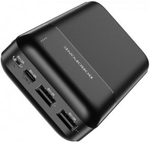 Батарея універсальна BOROFONE BJ16A 20000mAh Black (BJ16A Black)