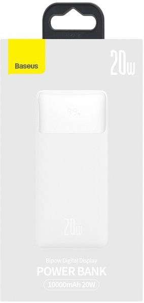 Батарея універсальна Baseus Bipow 10000mAh White (PPDML-L02)