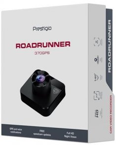 Відеореєстратор Prestigio RoadRunner 370GPS (PCDVRR370GPS)