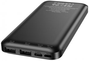 Батарея універсальна BOROFONE BJ16 10000mAh Black (BJ16 Black)