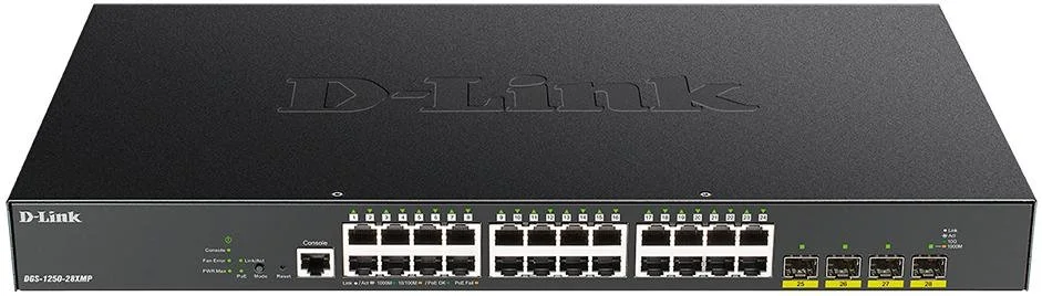 Фото: Комутатор D-Link DGS-1250-28XMP № 2 | KTC