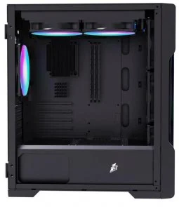Фото: Корпус 1stPlayer T3-4F1-BK Black with window № 4 | KTC